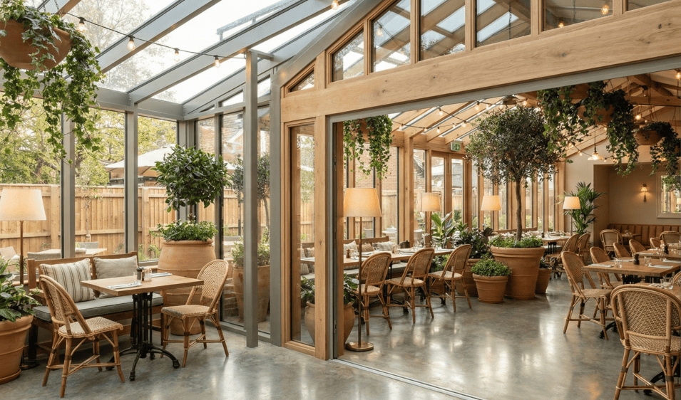 obrazek oranżeria w restauracji